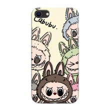 Чохол з Лабубу на iPhone SE (2020) (Колаж Лабубу)