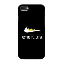 Чехол с логотипом Найк на iPhone SE (2020) (Nike just do it)