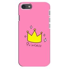 Девчачий Чехол для iPhone SE (2020) (Princess)