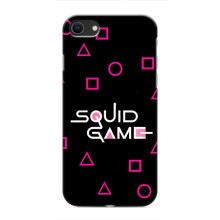 Чехол Гра в кальмара для iPhone SE (2020) – Логотип игры кальмара