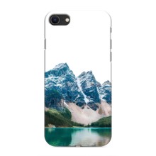 Силіконовий чохол з КАРТИНКАМИ літо для iPhone SE (2020) (AlphaPrint) (Гори)