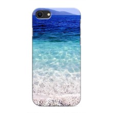 Силіконовий чохол з КАРТИНКАМИ літо для iPhone SE (2020) (AlphaPrint) (Море)