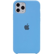 Чехол Silicone Case (AA) для Apple iPhone 11 Pro Max (6.5") – Голубой
