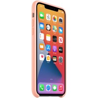 Чехол Silicone Case (AA) для Apple iPhone 11 Pro Max (6.5") – Оранжевый