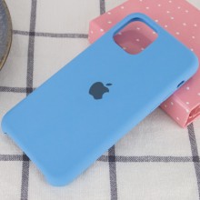 Чохол Silicone Case (AA) для Apple iPhone 11 Pro Max (6.5") – Блакитний