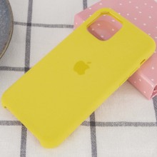 Чехол Silicone Case (AA) для Apple iPhone 11 Pro Max (6.5") – Желтый