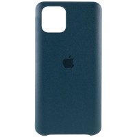 Кожаный чехол AHIMSA PU Leather Case Logo (A) для Apple iPhone 11 Pro Max (6.5") – Зеленый