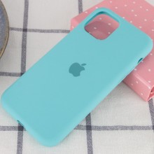 Чехол Silicone Case Full Protective (AA) для Apple iPhone 11 Pro Max (6.5") – Бирюзовый