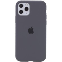 Чехол Silicone Case Full Protective (AA) для Apple iPhone 11 Pro Max (6.5") – Серый