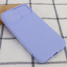 Чехол Camshield Square TPU со шторкой для камеры для Apple iPhone 11 Pro Max (6.5") – Голубой