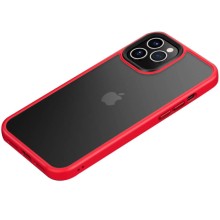 TPU+PC чехол Metal Buttons для Apple iPhone 11 Pro Max (6.5") – Красный