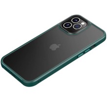 TPU+PC чехол Metal Buttons для Apple iPhone 11 Pro Max (6.5") – Зеленый