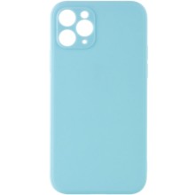 Силиконовый чехол Candy Full Camera для Apple iPhone 11 Pro Max (6.5") – Бирюзовый