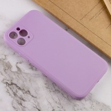 Силиконовый чехол Candy Full Camera для Apple iPhone 11 Pro Max (6.5") – Сиреневый