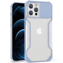 Чохол Camshield matte Ease TPU зі шторкою для Apple iPhone 11 Pro Max (6.5") (Бузковий)