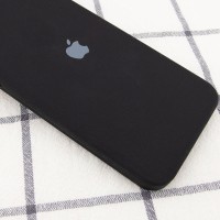 Чехол Silicone Case Square Full Camera Protective (AA) для Apple iPhone 11 Pro Max (6.5") – Черный