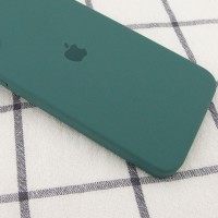 Чохол Silicone Case Square Full Camera Protective (AA) для Apple iPhone 11 Pro Max (6.5") – Зелений