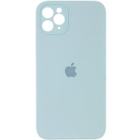 Чохол Silicone Case Square Full Camera Protective (AA) для Apple iPhone 11 Pro Max (6.5") – Бірюзовий