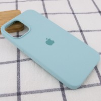 Чохол Silicone Case Square Full Camera Protective (AA) для Apple iPhone 11 Pro Max (6.5") – Бірюзовий
