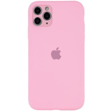 Чохол Silicone Case Full Camera Protective (AA) для Apple iPhone 11 Pro Max (6.5") – Рожевий