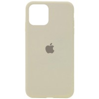 Чохол Silicone Case Full Protective (AA) для Apple iPhone 11 Pro Max (6.5") – Бежевий