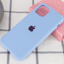 Чехол Silicone Case Full Protective (AA) для Apple iPhone 11 Pro Max (6.5") – Голубой