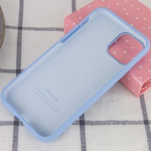 Чехол Silicone Case Full Protective (AA) для Apple iPhone 11 Pro Max (6.5") – Голубой