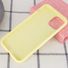 Чехол Silicone Case Full Protective (AA) для Apple iPhone 11 Pro Max (6.5") – Желтый