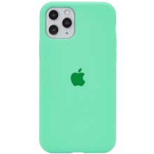 Чехол Silicone Case Full Protective (AA) для Apple iPhone 11 Pro Max (6.5") – Зеленый