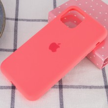 Чехол Silicone Case Full Protective (AA) для Apple iPhone 11 Pro Max (6.5") – Розовый