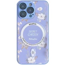 TPU+PC чехол Secret Garden with MagSafe для Apple iPhone 11 Pro Max (6.5") – Лиловый