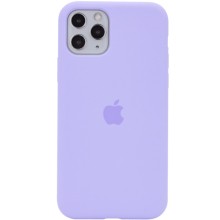 Чехол Silicone Case Full Protective (AA) для Apple iPhone 11 Pro Max (6.5") (Сиреневый)