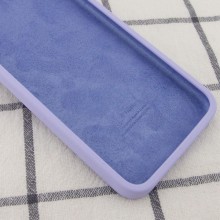 Silicone Case Square Full Camera Protective (AA) NOLOGO для Apple iPhone 11 Pro Max (6.5") – Бузковий