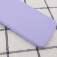 Silicone Case Square Full Camera Protective (AA) NOLOGO для Apple iPhone 11 Pro Max (6.5") – Бузковий