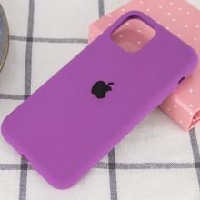 Чехол Silicone Case Full Protective (AA) для Apple iPhone 11 Pro Max (6.5") – Фиолетовый