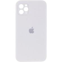 Чохол Silicone Case Square Full Camera Protective (AA) для Apple iPhone 11 Pro Max (6.5") – Білий