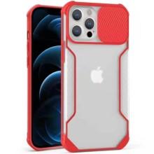 Чехол Camshield matte Ease TPU со шторкой для Apple iPhone 11 Pro Max (6.5") – Красный