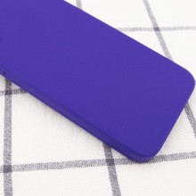 Silicone Case Square Full Camera Protective (AA) NOLOGO для Apple iPhone 11 Pro Max (6.5") – Фиолетовый