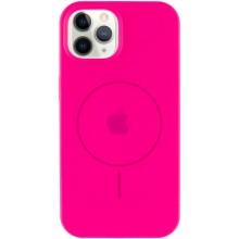 Чохол Silicone Case Full Protective (AA) with MagSafe для Apple iPhone 11 Pro Max (6.5") – Рожевий