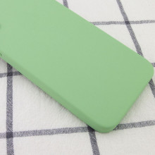 Чехол Silicone Case Square Full Camera Protective (AA) NOLOGO для Apple iPhone 11 Pro Max (6.5") – Мятный