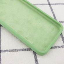Чехол Silicone Case Square Full Camera Protective (AA) NOLOGO для Apple iPhone 11 Pro Max (6.5") – Мятный