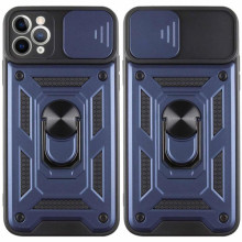 Чехол Ummi Camshield Serge Ring для Apple iPhone 11 Pro Max (6.5") – Синий