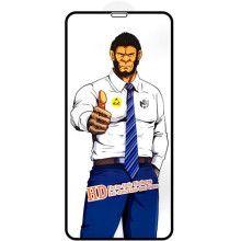 Захисне скло 5D Anti-static Pro (тех.пак) для Apple iPhone 11 Pro Max / XS Max (6.5") (Чорний)