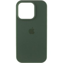 Чохол Silicone Case (AA) Logo with MagSafe для Apple iPhone 11 Pro Max (6.5") – Зелений