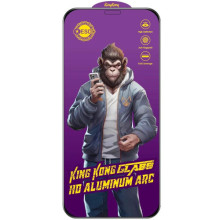 Защитное стекло 5D Anti-static Purple (тех.пак) для Apple iPhone 11 Pro Max / XS Max (6.5")