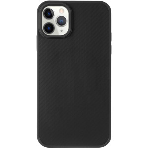TPU чохол Carbon Protective with Magsafe для Apple iPhone 11 Pro Max (6.5") – Чорний