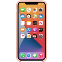 Чохол Silicone Case (AA) для Apple iPhone 11 Pro Max (6.5") – Помаранчевий