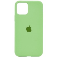 Чехол Silicone Case Full Protective (AA) для Apple iPhone 11 Pro Max (6.5") – Мятный