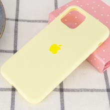 Чехол Silicone Case Full Protective (AA) для Apple iPhone 11 Pro Max (6.5") – Желтый