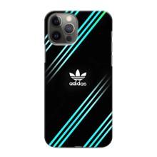 Чохли Адидас для iPhone 11 Pro Max (AlphaPrint) (Адідас з полосами)